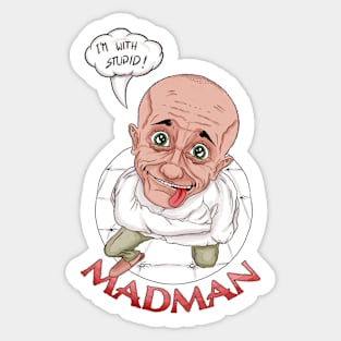 Madman Sticker